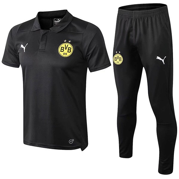 Polo Dortmund Ensemble Complet 2019-20 Noir